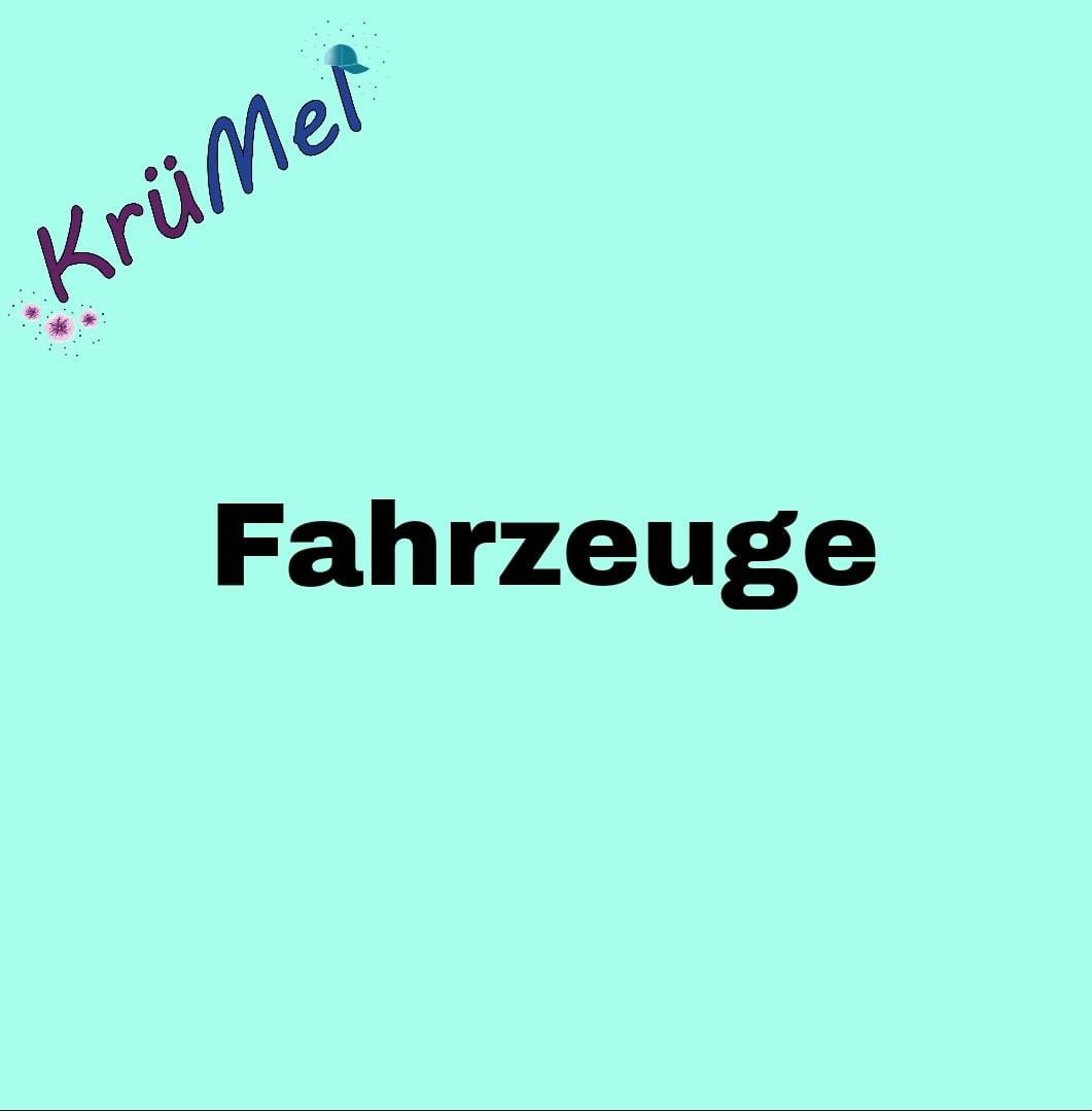 Bügelbilder Fahrzeuge