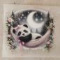 Preview: Bügelbild Panda Hängematte