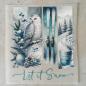 Preview: Bügelbild Let it snow