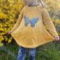 Preview: Bügelbild Schmetterling städtische Nacht