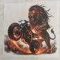 Preview: Bügelbild Motor-Animal Löwe