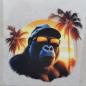 Preview: Bügelbild Sunset-Gorilla
