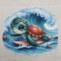 Preview: Bügelbild süße Sommerschildi surfend