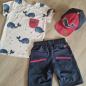 Preview: French Terry Denim dunkelblau