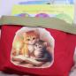 Preview: Bügelbild Lesezeit Katzen