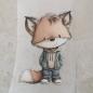 Preview: Bügelbild cooler Fuchs