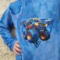Preview: Bügelbild blauer Monstertruck Dreieck