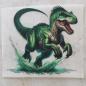 Preview: Bügelbild Big Dino grün
