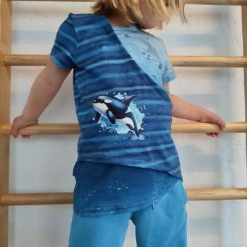 Preview: Bügelbild süßer Schwertwal