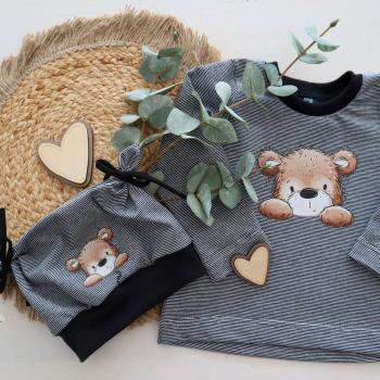 Preview: Bügelbild süßer Bärenkopf