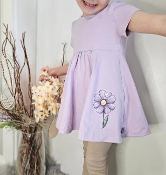 Preview: Bügelbild Blumenliebe lila