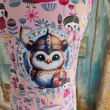 Preview: Bügelbild Wikinger-Eule