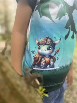 Preview: Bügelbild Wikinger-Schildkröte