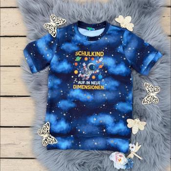 Preview: Bügelbild Schulkind neue Dimensionen