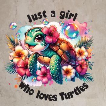 Bügelbild Mädchen das Schildis liebt