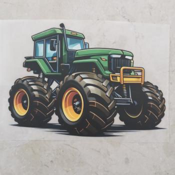 Bügelbild Monstertruck Traktor