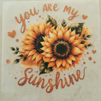 Bügelbild Sonnenblumen Sunshine