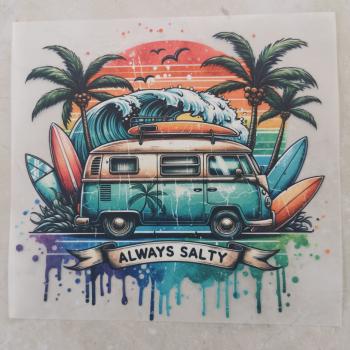 Bügelbild Always Salty