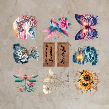 Bügelbild-Bundle Wonderful