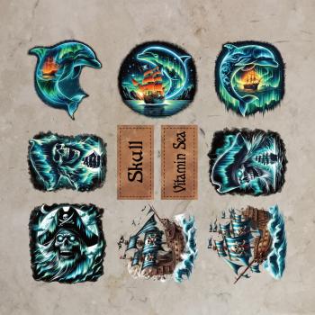 Bügelbild-Bundle Vitamin Sea