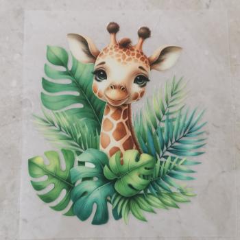Bügelbild Dschungelgiraffe