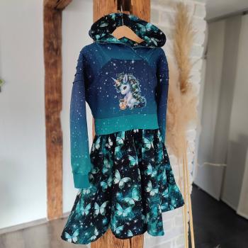 Preview: Bügelbild Glühwürmchenfreund gelbes Horn