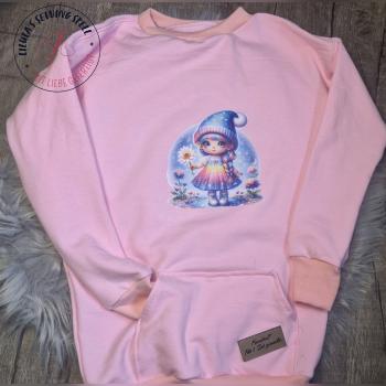 Preview: Bügelbild Regenbogenmädchen