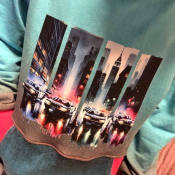 Preview: Bügelbild Polizeiautos