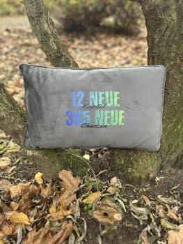 Preview: Bügelbild Kapitel & Chancen blau-grün