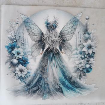 Bügelbild wundervolle Eisfee