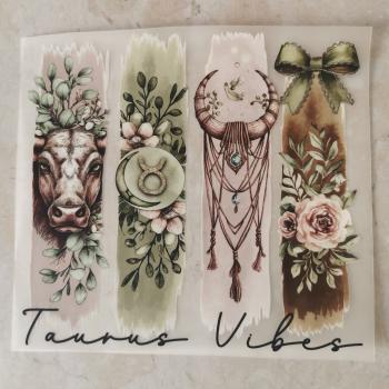 Bügelbild Sternzeichen Stier