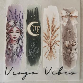 Bügelbild Sternzeichen Jungfrau