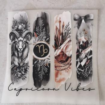 Bügelbild Sternzeichen Steinbock