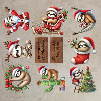 Bügelbild-Bundle Weihnachtsfaulis