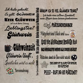 Bügelbild-Bundle Weihnachtsleckereien