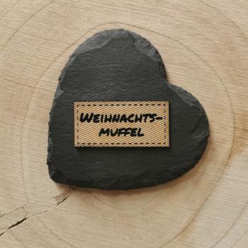 Label Weihnachtsmuffel
