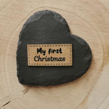 Label My first Christmas