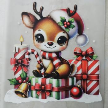 Bügelbild süßes Reh Geschenke