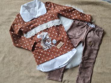 Preview: Bügelbild Schneemädchen Kugel vorn