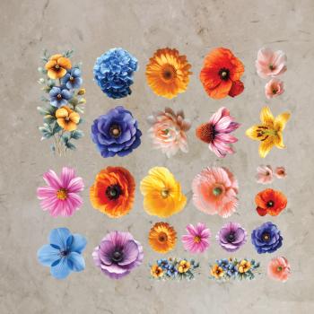 Bügelbild-Bundle Blumen-Minis