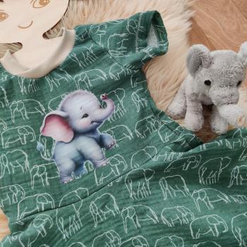 Bügelbild knuffiger Elefant