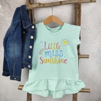 Bügelbild Schriftzug little Miss Sunshine