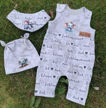 Bügelbild-Bundle süße Otter und Elefanten