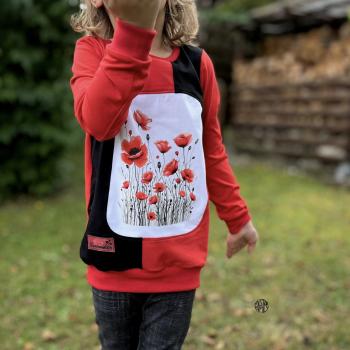 Preview: Bügelbild Mohnblumen