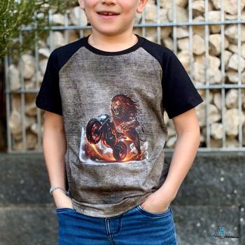 Preview: Bügelbild Motor-Animal Löwe