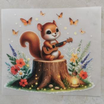 Bügelbild Abenteuer-Eichhörnchen