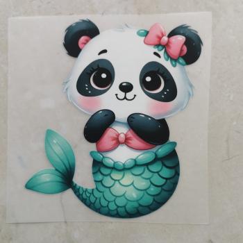 Bügelbild Mermaid-Panda