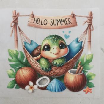 Bügelbild süße Sommerschildi