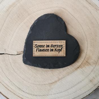 Label Sonne im Herzen