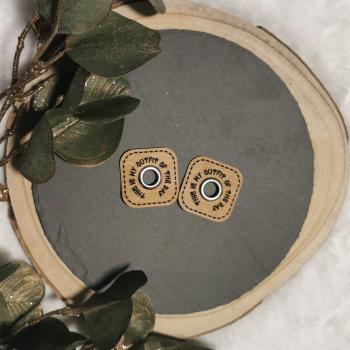 Ösenpatch-Set eckig Outfit of the Day